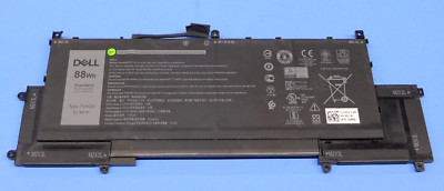 NEW Dell Latitude 9510 2-In-1 6-Cell 88Wh Li-Ion Laptop Battery TVKGH
