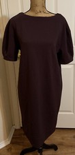 WOMEN'S TEXTURED KNIT PUFF SHORT SLEEVE DRESS Prologue