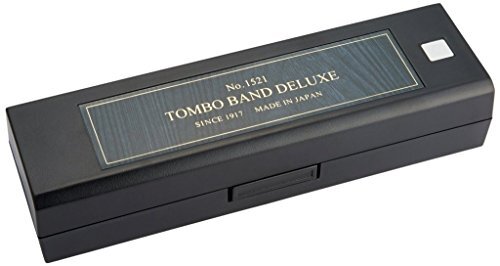 Tombo chromatic harmonica, F# key, special Tombo band, 21 holes, 1521F# - Picture 2 of 4