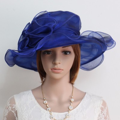 wide brim dress hat