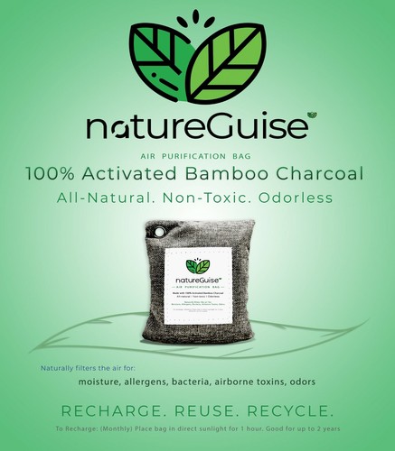 Bamboo Charcoal Air Purifying Filter Bag / Air Freshener - NatureGuise - Picture 4 of 7
