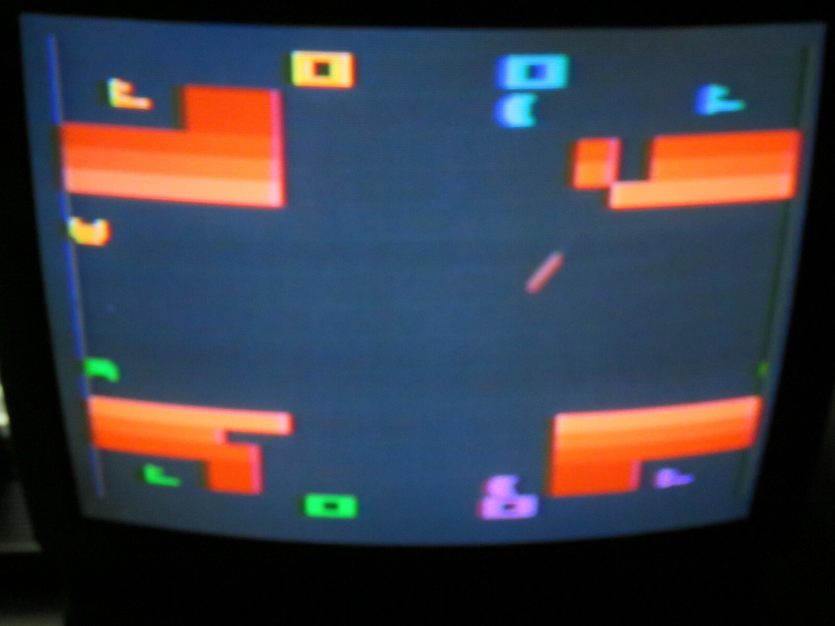 Jeu Atari 2600 Warlords 1981 - Version Française En Boîte Avec Notice, Bon état