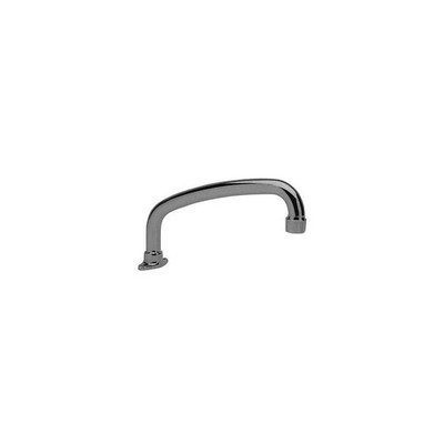 SANI-LAV 1001 Spout w/Aertor,Fixed,Brass,1/2 NPT In 4TAD7