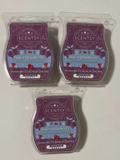 Scentsy Sugarplumberry Lot Of 3 Wax Bars New