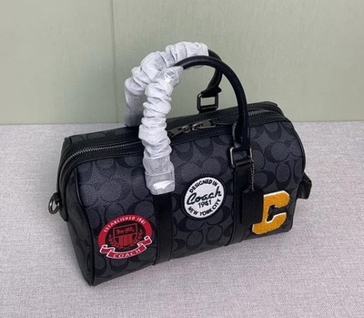 コーチボストンバッグ CY821 ベンチュラーダッフルバッグ27キャンバスパッチ COACH OUTLET｜【公式】ベンチュラー ダッフル バッグ 27