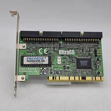 Promise 6001089 Ultra66 V1.12 ATA Dual Channel PCI IDE 2 Port Controller Card 