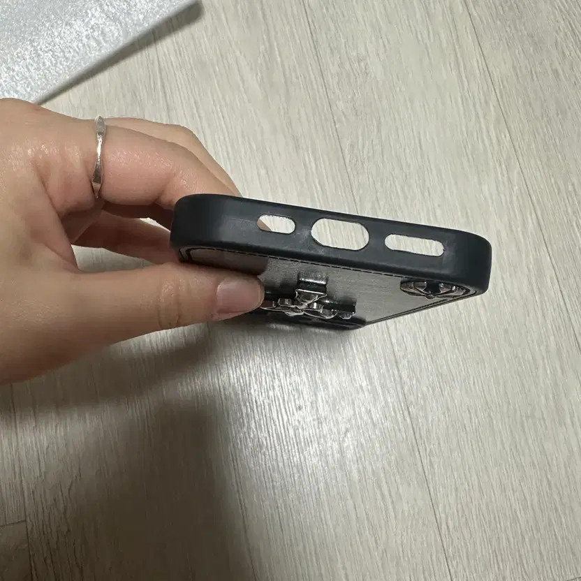 iPhone 15 Pro Chrome Hearts Leather Case - Pre-Owned thumbnail 5