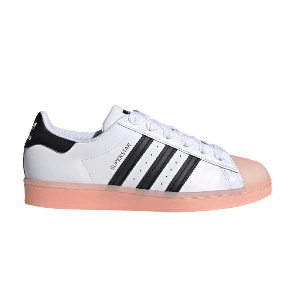 adidas gazelle silver green womens Adidas Superstar EL I Toddlers' Shoes Footwear White-Haze Coral-Footwe
