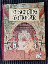 Tintin - Le Sceptre d’Ottokar - EO couleurs B1 de 1947 - TTBE - Proche du neuf