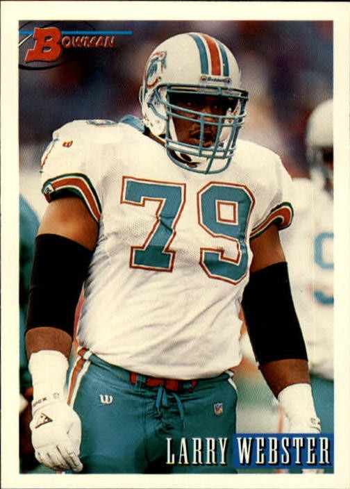 1993 Bowman #193 Larry Webster - FB