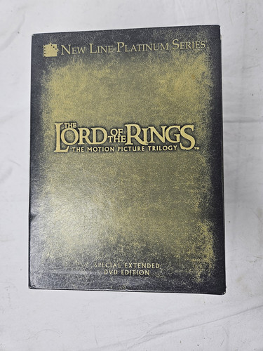 Der Herr der Ringe Komplett Trilogie Special Extended Edition DVD Box Set - Bild 1 von 3