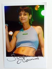 SINEAD O'CONNOR SUPERB Signed  Postcard Size  Photo A YOUNG SINEAD