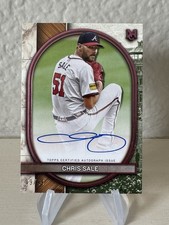 Chris Sale Archival Auto /99🔥2025 Topps Museum Collection
