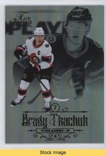 2023-24 Fleer Ultra Flair Showcase Row 1 Showstopper Brady Tkachuk #14 READ 07wm