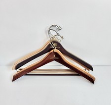 FIVE Vintage  Modern Wooden Advertising Hangers Nordstrom ZCMI Nautica