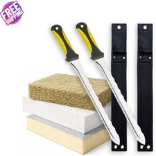 2 X Insulation Board Tool with Scabbard, Foam, Wool Cutting Tool 420Mm Stainless