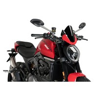 Puig Sport Windschutzscheibe FUR Ducati Monster 937 Plus 21-25 Schwarz