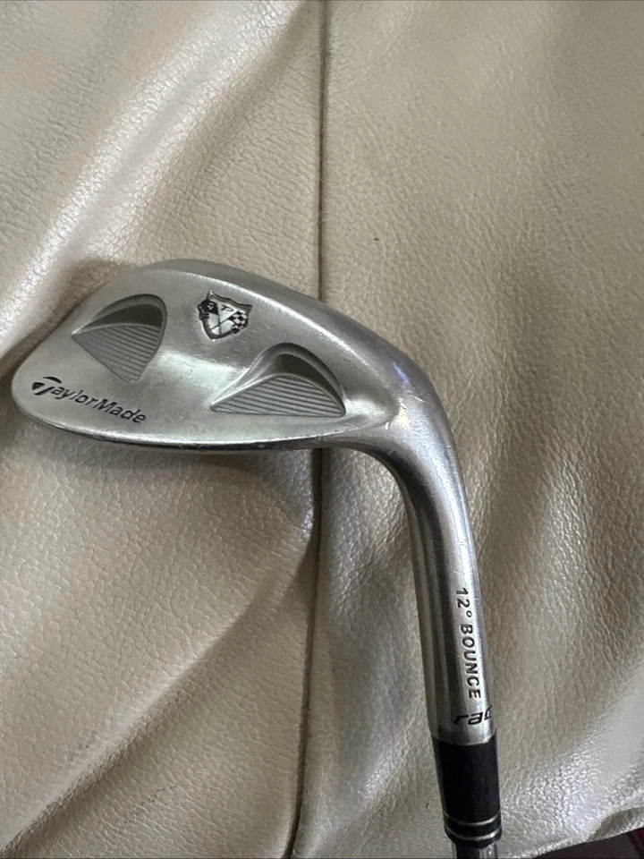 Cuña Taylor Made Rac Lob 60/12 grados eje de borde de acero diestro Foto 3 de 4