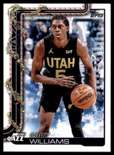 2025-26 Topps Holiday #H102 Cody Williams