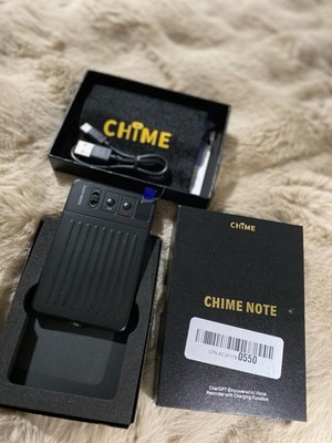 Chime Note Pro - ChatGPT AI Voice Recorder Transcriber OBS-L1 Space Grey