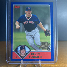 Topps 2002 Topps Kevin Youkilis Boston Red Sox #311 RC Rookie Card. rookie card picture