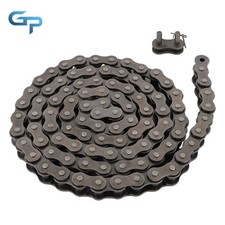  100H Heavy Duty Roller Chain  10 ft With 1 Connecting Links