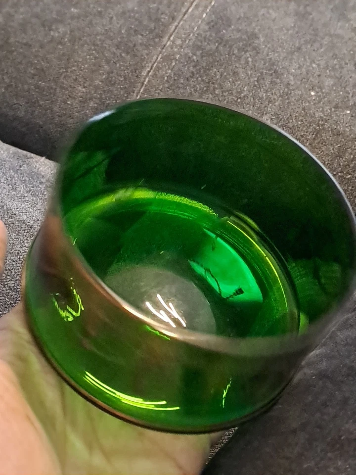 Vide Poche Ancien Verre Verrerie 19ème Napoléon III - Photo 3/4