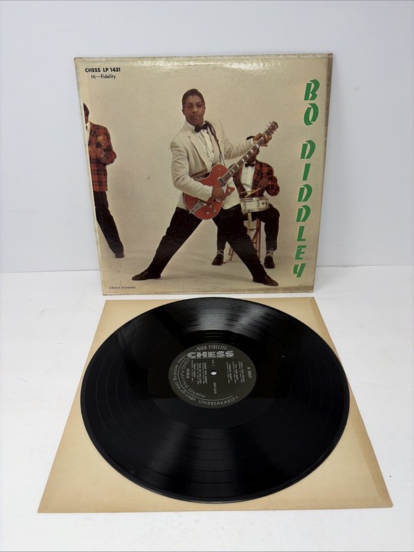 Bo Diddley - Bo Diddley (Original Press 1958 Mono) Chess LP1431 12" LP (BA)