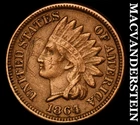 1864 Indian Head Cent- Copper Nickel- Very Fine Details Semi Key #J3423