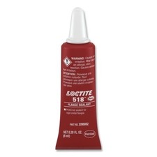 518™ Gasket Eliminator Flange Sealant, 6 ml, Tube, Red Henkel Corporation