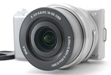 Near Mint Sony NEX-5 Silver Digital Camera 16-50mm OSS Power Zoom From JAPAN