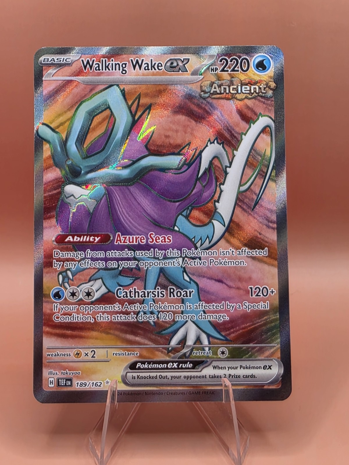 Walking Wake ex 189/162 SV05: Temporal Forces Holo