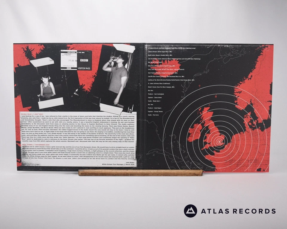 The White Stripes The Complete John Peel Sessions Double LP Vinyl Record - NM/EX Foto 3 de 4