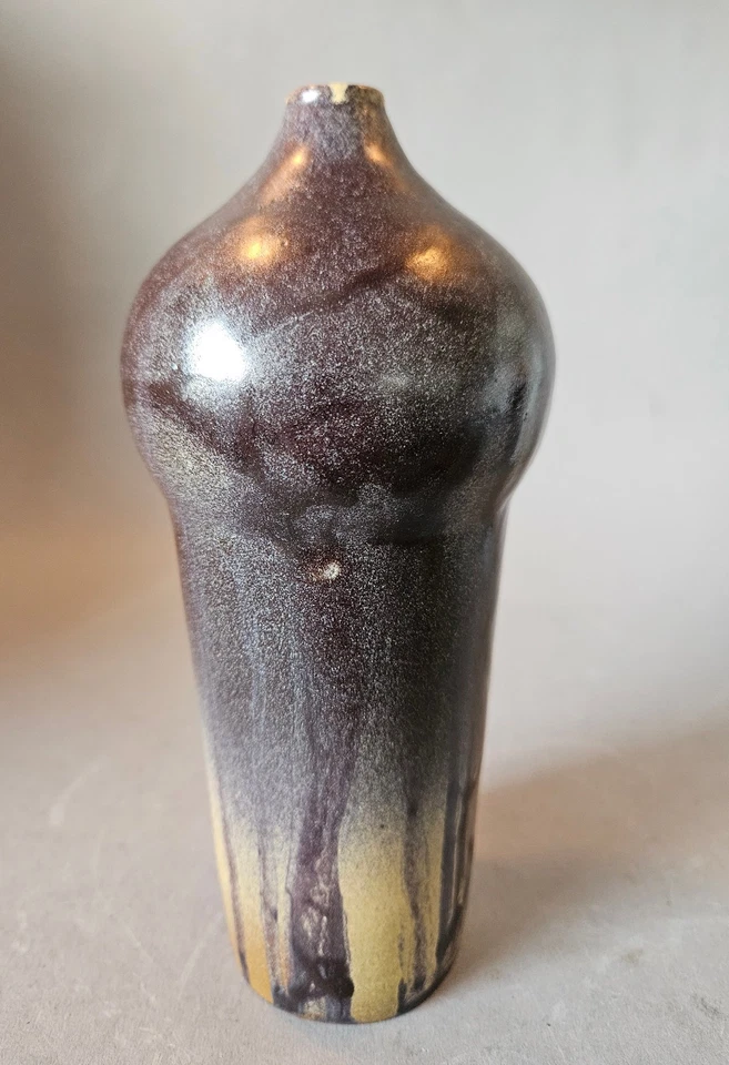 vintage Keramik Vase Studiokeramik attrib. Christian Richter 1985 DDR - Bild 2 von 4