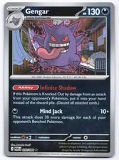 Pokémon TCG Gengar 050/088 Reverse Holo Perfect Order NM