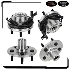 4PC Front & Rear Wheel Hub Bearing Kits For Ford Explorer Mercury Mountaineer