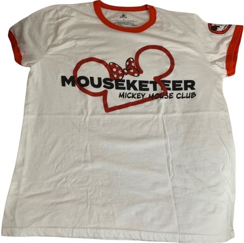 Disney Women xlarge Mickey Mouse white tshirt