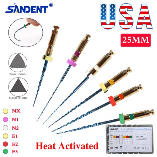Dental Wireless 16:1 Mini Endo Motor LED Handpiece/6pcs Endo NiTi Rotary File - Picture 11 of 14