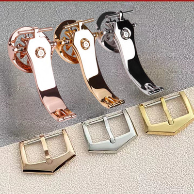 16/18/20mm for Patek Philippe Watchband Stainless Steel Pin Buckle Folding Clasp