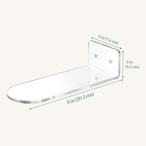6 Pcs Espositore Per Scarpiere Mensola Scarpe Da Parete Scarpiera Ingresso - Foto 3 di 10