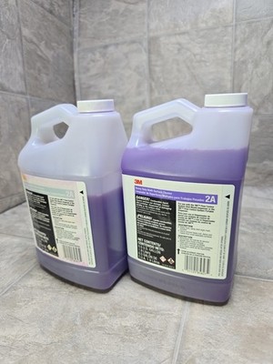 2pc 3M Flow Control 2A Heavy-Duty Multi-Surface Cleaner Concentrate, 64 Oz *Read