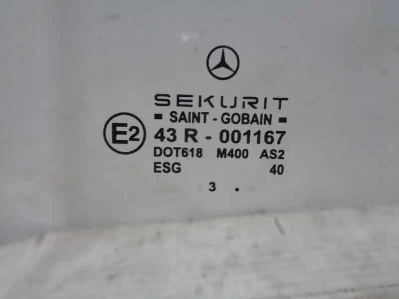 Front Left Door Window for Mercedes-Benz Sprinter 02.00 - Caja Cerrada 3406782 - Image 3 of 4
