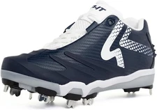 RIP-IT SwiftStep Ringor Pro Metal Spike Softball Shoes 