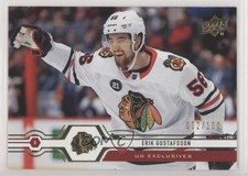 2019-20 Upper Deck UD Exclusives 2/100 Erik Gustafsson #115 1b8