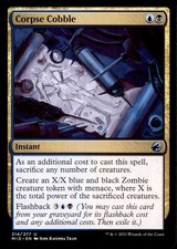 Corpse Cobble 214 Uncommon Innistrad: Midnight Hunt Magic: The Gathering NM