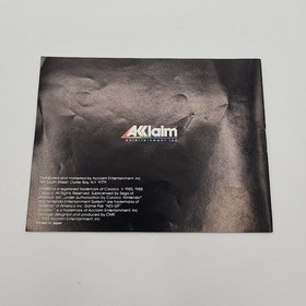 Rambo NES (Nintendo, 1988) Complete CIB No poster Circle Seal