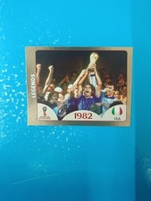 2018 Panini WC Russia 2018 Gold Edition Figure New N 674 Legends Italy 1982