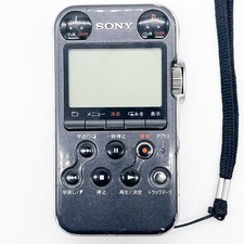 Sony PCM-M10 Linear PCM Recorder Black For Parts or Repair Powers On Japan