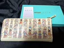 Rare Moomin Little My Wallet - Yuzen Bunko Hand-Dyed Leather Ladies' Purse