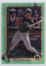 2025 Topps Chrome Logofractor Edition Aqua Refractor /199 Mike Tauchman #117 bc8